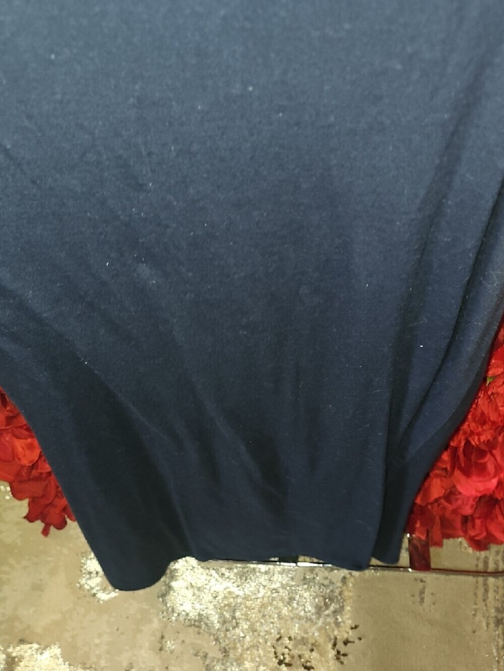 Aeropostale Navy Dress with Metal Eyelet Detail Size Small - Picture 7 of 7